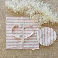 Tissu bachette Raya rose