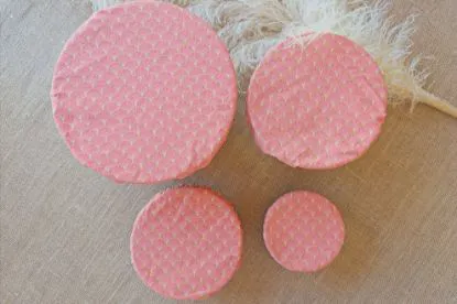 Image de Charlottes couvre-plat en coton