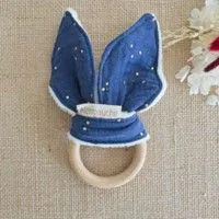 Indigo à pois