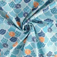Ecailles japonaises turquoises