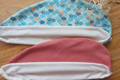 Image de Serviette turban cheveux
