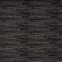 Noir rayé blanc