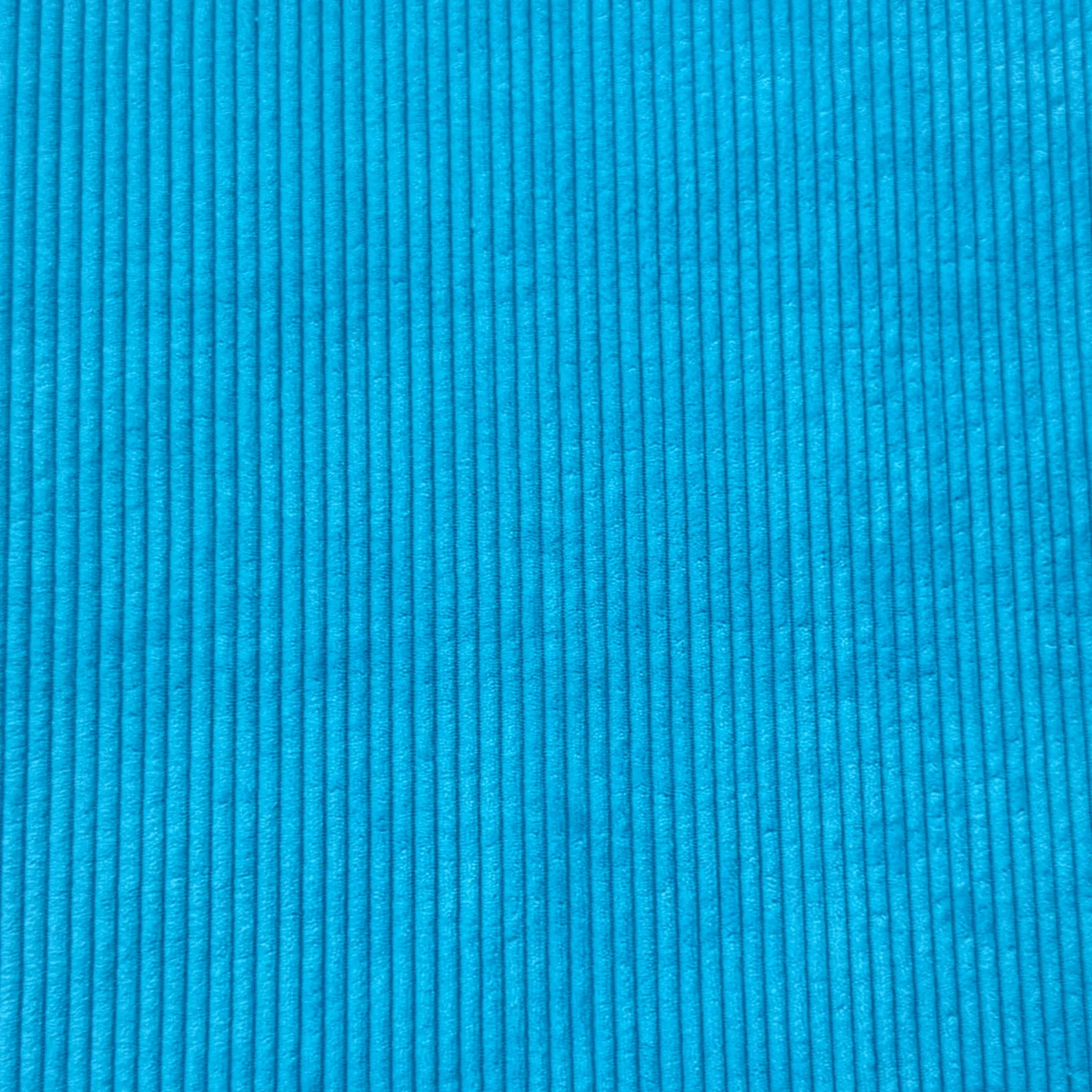 Velours cotele turquoise