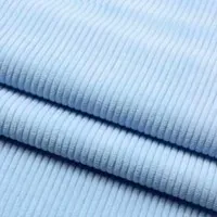 Velours fin bleu ciel