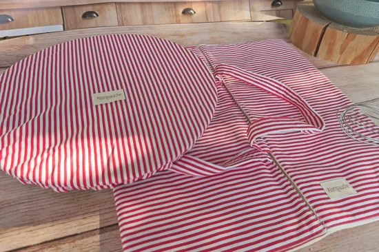 Image de Rayé rouge et blanc